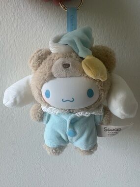 TOPTOY Sanrio Characters Latte Baby keychain- Cinnamoroll